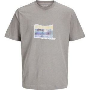 JACK & JONES - T-shirt - Katoen - Print - Korte Mouwen