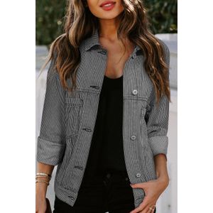 Gestreepte Overhemdjack