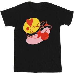 Li-cense Disney heren minnie mouse tong hart t-shirt