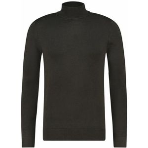 Purewhite - Essential - Trui - Groen - Regular Fit