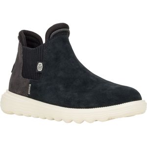 HEYDUDE - Branson Novelty - Leren Enkellaarsjes - Zwart