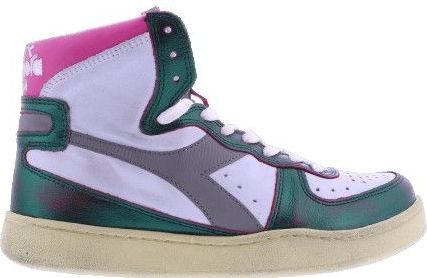 Diadora - Mi Basket Used Metal Mix - Sneakers - Multicolor - Leer/Textiel