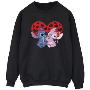 Li-cense Disney dames lilo & stitch hearts sweatshirt
