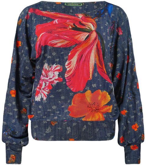 Lizzy & Coco Top lange mouw SALVIE Donker blauw