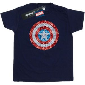 Li-cense Marvel heren captain america pixelated shield t-shirt