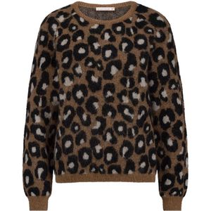 Studio Anneloes Nino mohair leopard pullover dessin