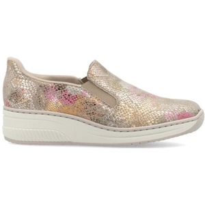 Rieker - 48761 - Instapper - Bruin - Uitneembaar Voetbed