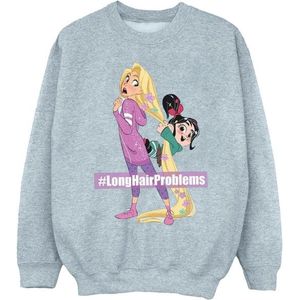 Li-cense Disney dames wreck it ralph rapunzel en vanellope sweatshirt