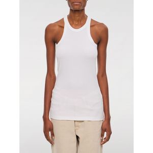 Sportmax, Dames, Tops, Wit, Maat: L Katoen,