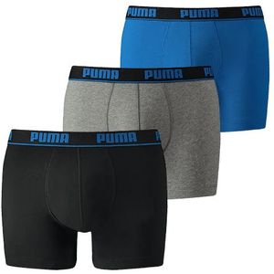 Puma Basic boxer 3-pack blue/ black