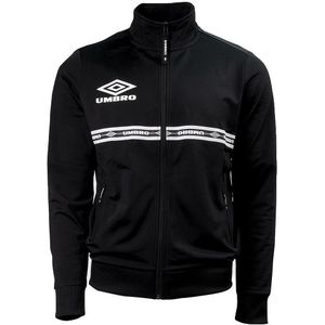 Umbro - 65805U - Track Jacket - Zwart - Lange Mouw - Heren