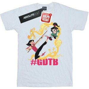Li-cense Disney heren wreck it ralph mulan en vanellope t-shirt