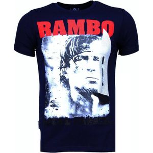 Local Fanatic Rambo rhinestone t-shirt