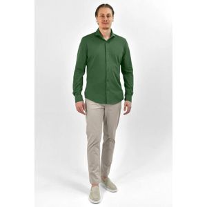 Vercate Strijkvrij overhemd japanese knitted -