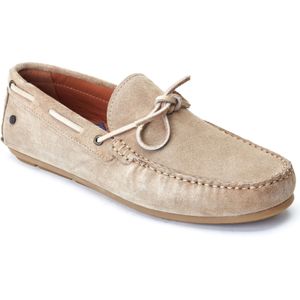 Base London - Drum - Loafer - Zwart - Suède - Ortholite Binnenzool