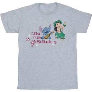 Li-cense Disney dames lilo and stitch hawaii katoenen vriendje t-shirt