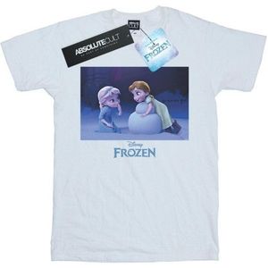 Li-cense Disney heren frozen bouw een sneeuwpop t-shirt