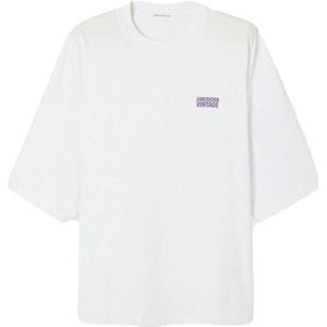 American Vintage - T-shirt korte mouw - Wit - MGIX02AH25