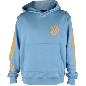 Amiri - Sweatshirt - Blauw - Met Capuchon - Katoen