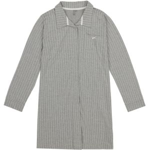 By Louise Dames pyjama nachthemd lange mouw gestreept
