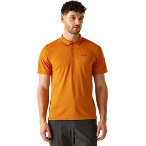 Regatta - Maverick V - Poloshirt - Blauw - 100% Polyester, Ademend, Lichtgewicht, Vochtafvoerend