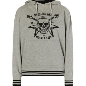 Mymo - Hoodie - Grijs Melange - Dames