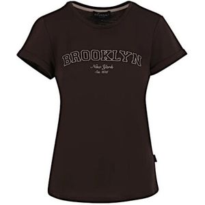 Elvira Collections - Brooklyn - T-shirt - Donkerbruin
