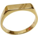 Christian 14 karaat cachet ring