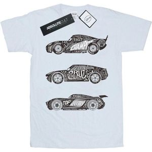 Li-cense Disney dames cars tekst racers katoenen vriendje t-shirt
