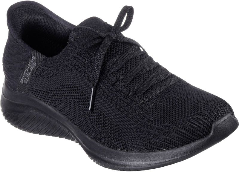 Skechers - Hands Free Slip-Ins - Instapschoenen - Zwart - Textiel