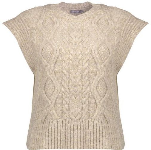 Geisha - Spencer Cable Argyle - Kaki - Dames