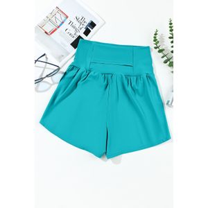Hoge Taille Gerimpelde Zwemshorts
