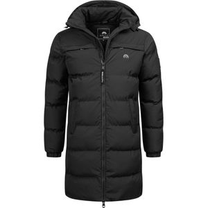 Arctic Seven - Gewatteerde Winterparka - Zwart - Heren