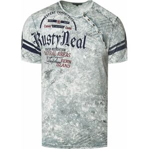 Rusty Neal - T-Shirt - Katoen - Normale Pasvorm - Logo-Print