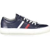 Tommy Hilfiger - Blauwe Leren Heren Sneaker