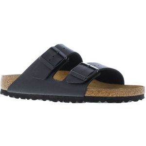 Birkenstock - Arizona - Slipper - Zwart - Leer