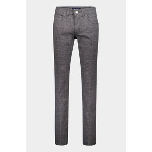 Gardeur - BILL-3 420911/1097 - Katoenen 5-Pocket Hose - Zwart - Modern Fit