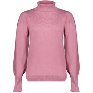 Geisha 44566-14 421 pullover col pleated shoulders old pink