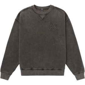 Denham - Uni Crewneck - Zwart - Heren Trui