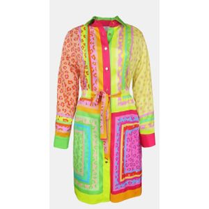 Mucho Gusto - Jurk Francis Bay Short - Multicolor - Luipaard