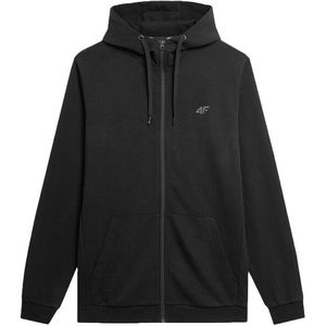 4F - m695 - Hoodie - Zwart - Volledige Ritssluiting - Heren