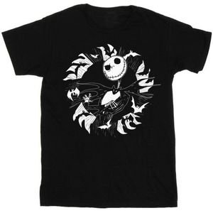 Li-cense Disney dames nightmare before christmas jack vleermuis cirkel katoenen vriendje t-shirt