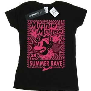 Li-cense - Disney Dames T-shirt - Katoen - Minnie Mouse - Zomerfeest