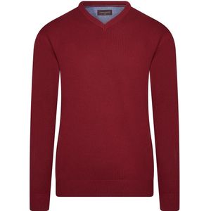 Cappuccino Italia - Heren Sweaters Pullover Red - Rood - Maat S