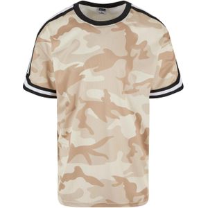 Urban Classics Heren camo mesh oversized t-shirt