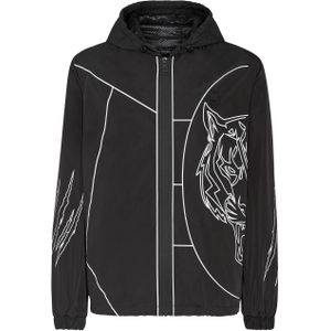 Tussenjas - Tiger - Normale Pasvorm - Licht Gevoerd - Ritssluiting - Logoprint