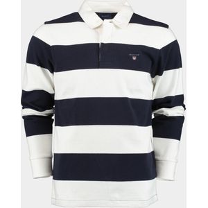 Gant Polo lange mouw barstripe heavy rugger 2005092/113