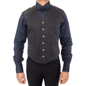 Dolce & Gabbana - Main Line - Kostuum - Zwart - Heren - Katoen