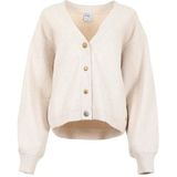 Maicazz, Dames, Truien, Beige, Maat: XS Leer,