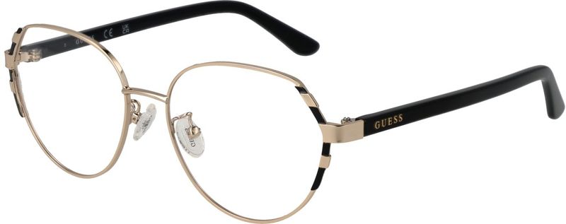Guess - GU50156-D 032 - Brilmontuur - Goud - Metaal - 53 mm